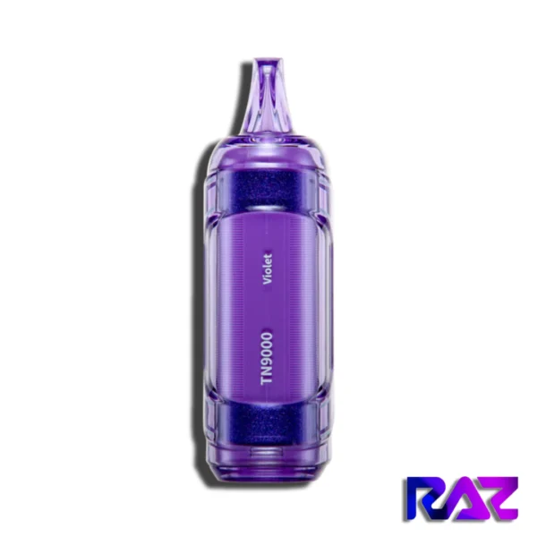 Violet - RAZ TN9000 Disposable Vape side view