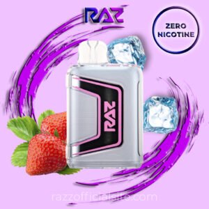 STRAWBERRY ICE – RAZ TN9000 ZERO NICOTINE